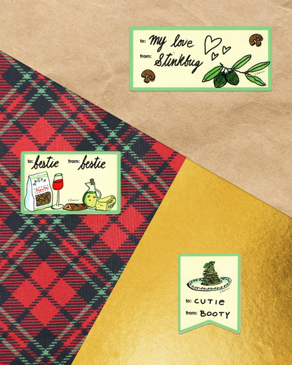 Gift Tag Stickers