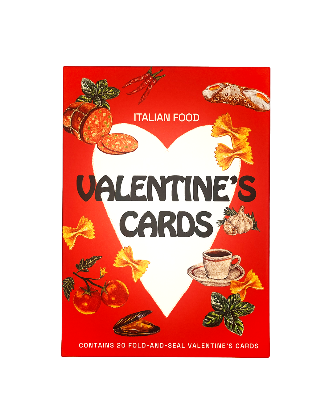 Italian Food Valentine's Cards