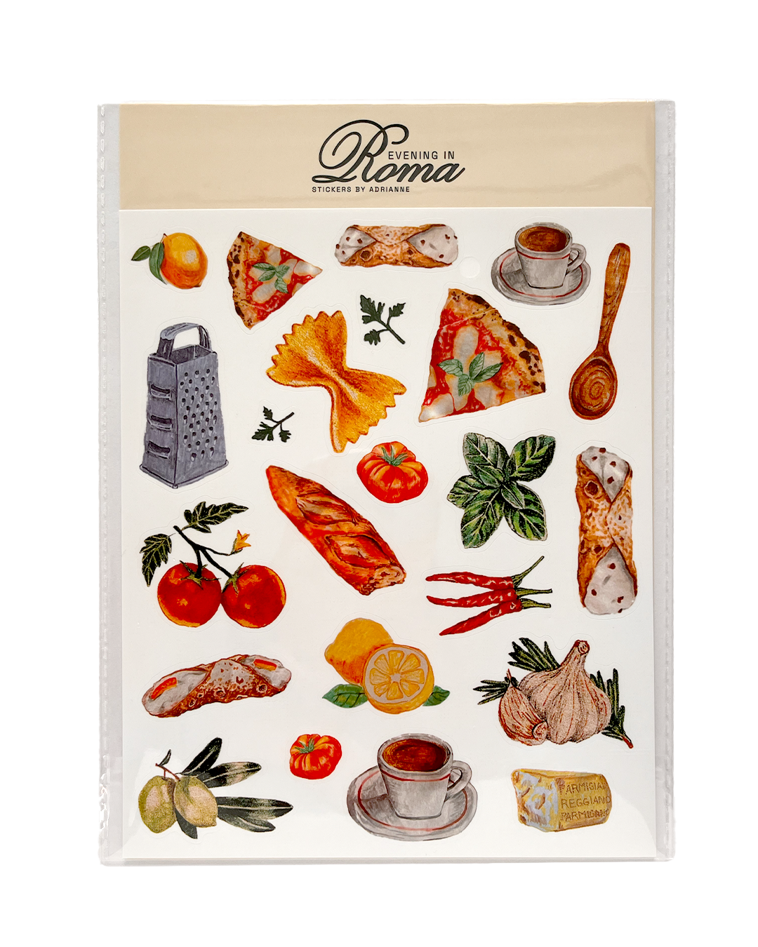 Collection Rome Stickers Evening in Roma Stickers – Hello Adrianne