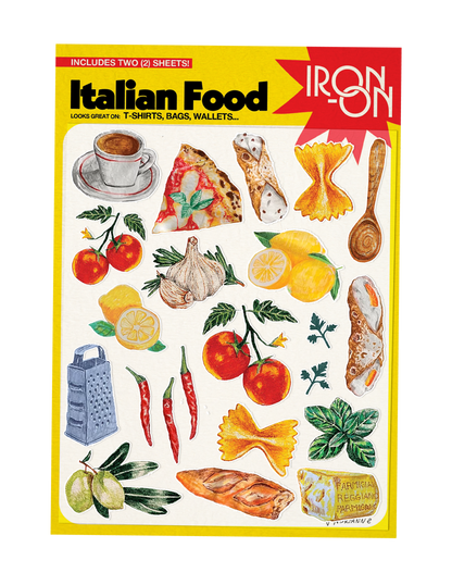 Italian Food Iron-On
